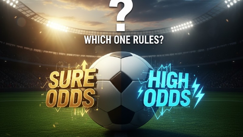 Sure Odds vs High Odds: Which Wins More Often?
